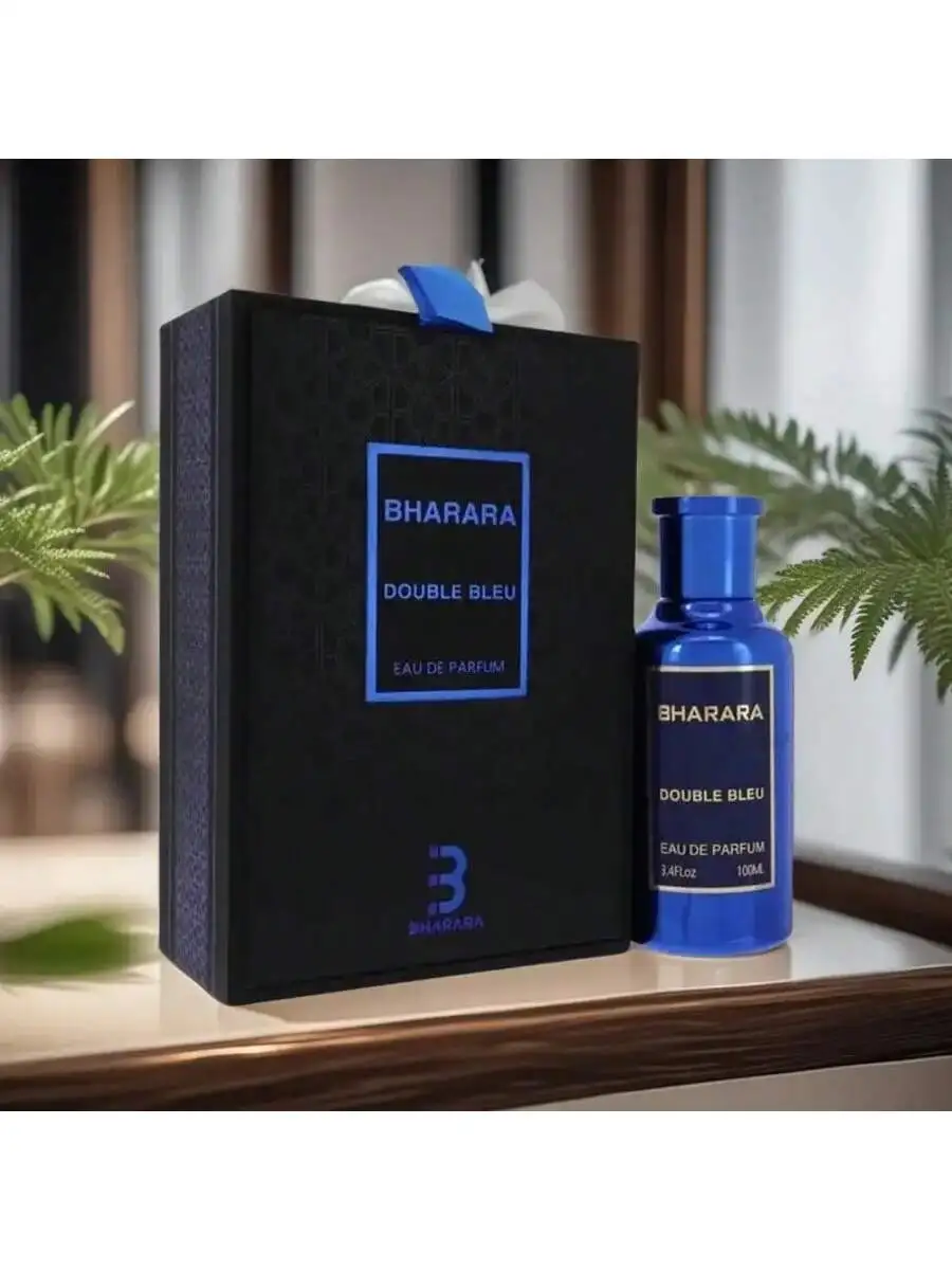 Bharara Double Bleu Pour Homme Edp Spray 100 مل (3.4 أونصة) من Bharara | الروائح المذكرية طازجة وطازجة ومائية تدوم طويلاً. #3
