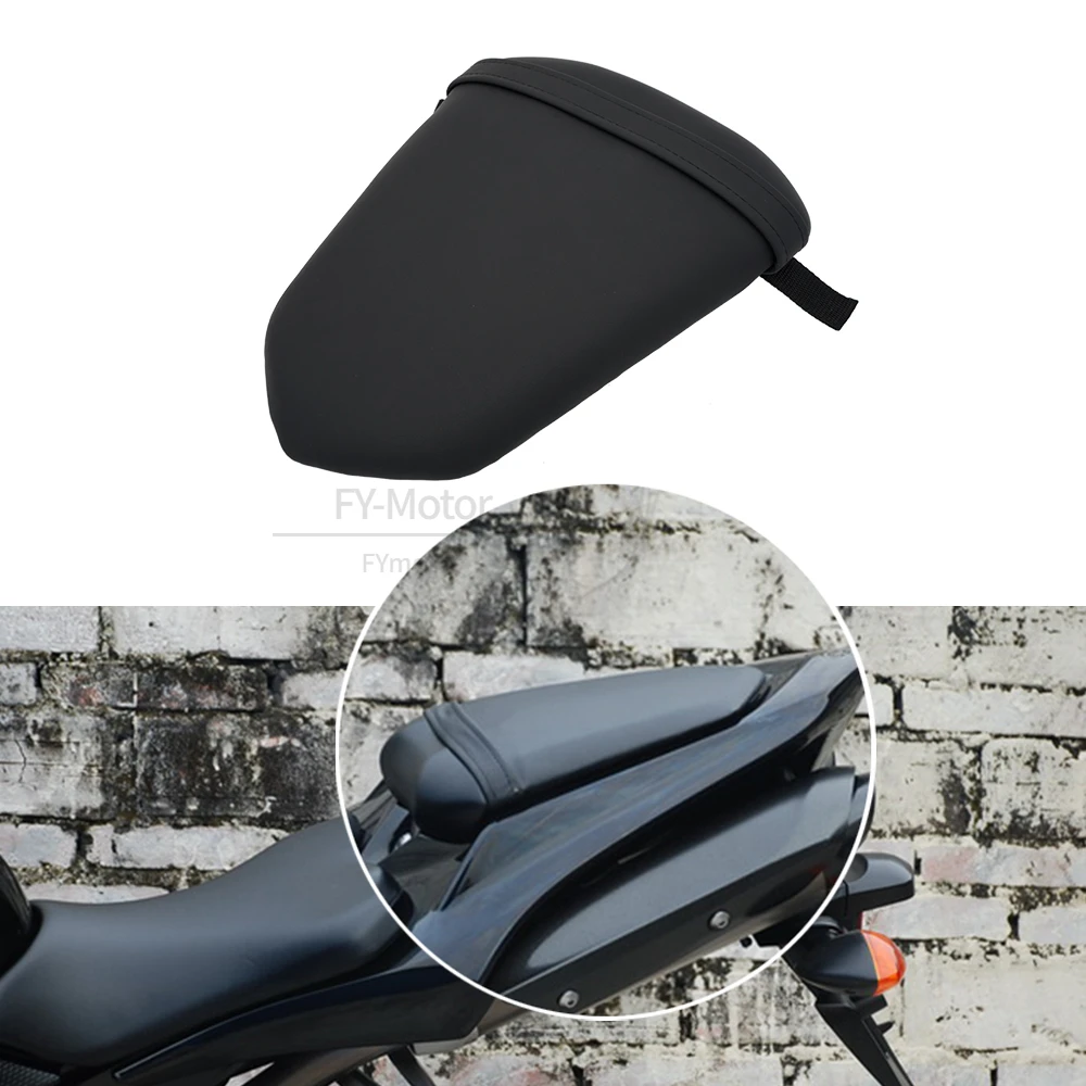 

Motorcycle Rear Pillion Passenger Seat New Black Fit For YAMAHA Yamaha YZF 1000 R1 2007 2008 07 08