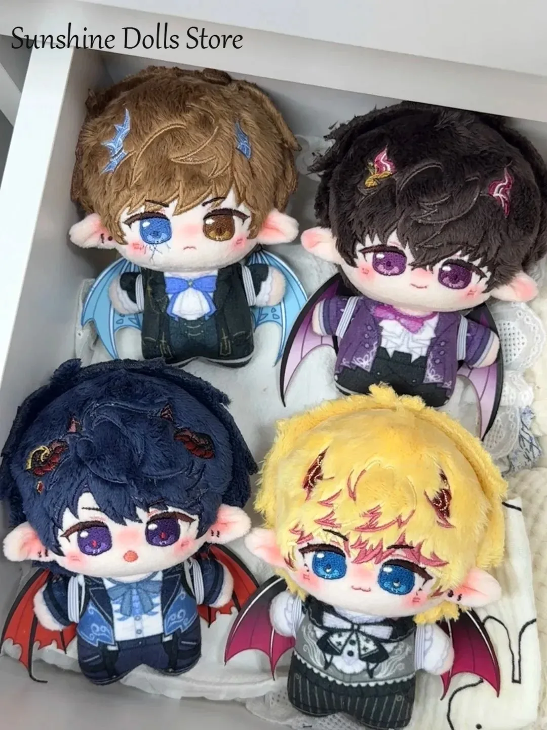 

10CM Mr Love: Queen's Choice Lucien Kilo Gavin Victor Devil Series Plush Cotton Doll Bag Pendant Keychain Toy Present 10CM