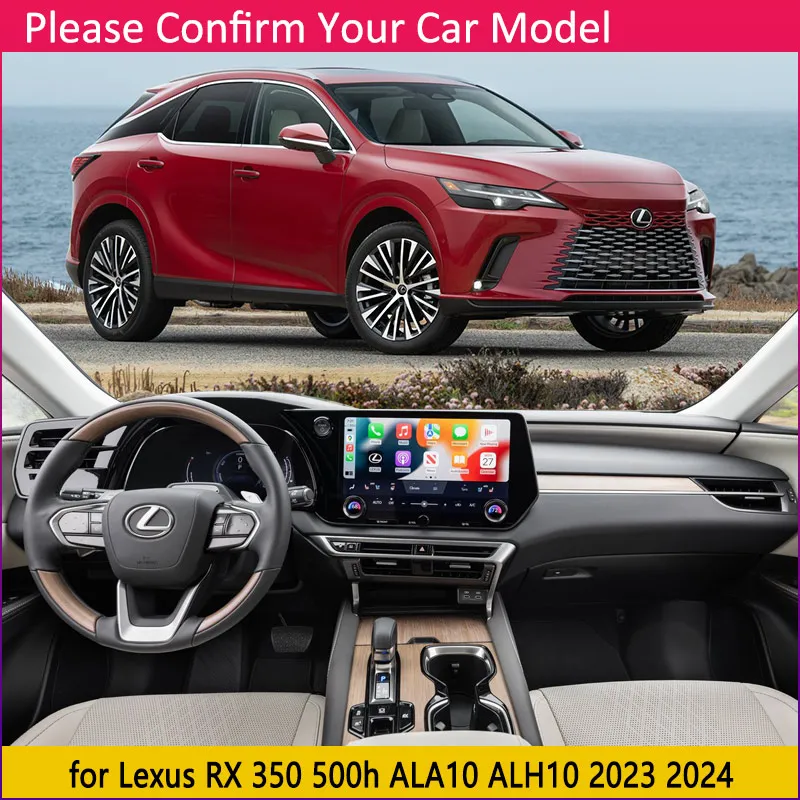 Dashboard Cover for Lexus RX 350 500h ALA10 ALH10 2023 2024 Dash Board Mat Carpet Dashmat Pad Sunshade Cushion Liner Accessories