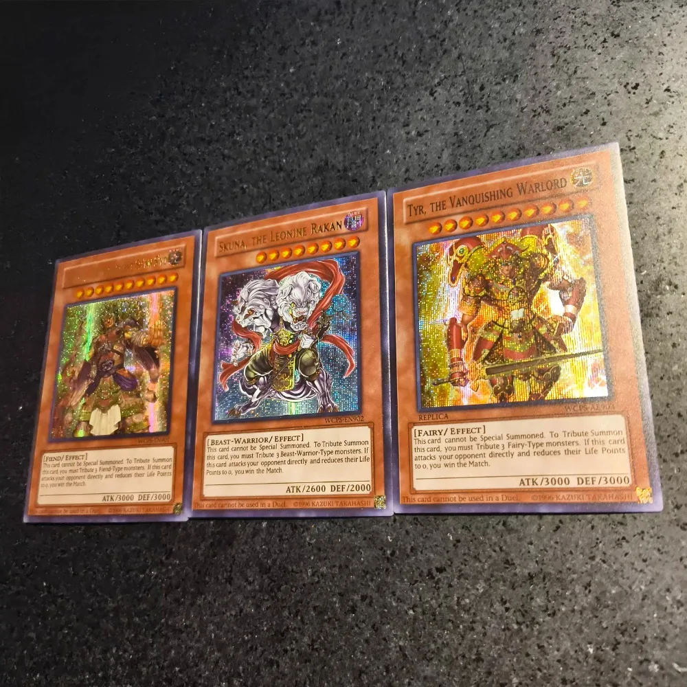 Yu-Gi-Oh! WCS World Congress 2009 Winning Card Oryginalna, samodzielnie wykonana seria kart Anime Peripheral Game Collection Card Prezent świąteczny
