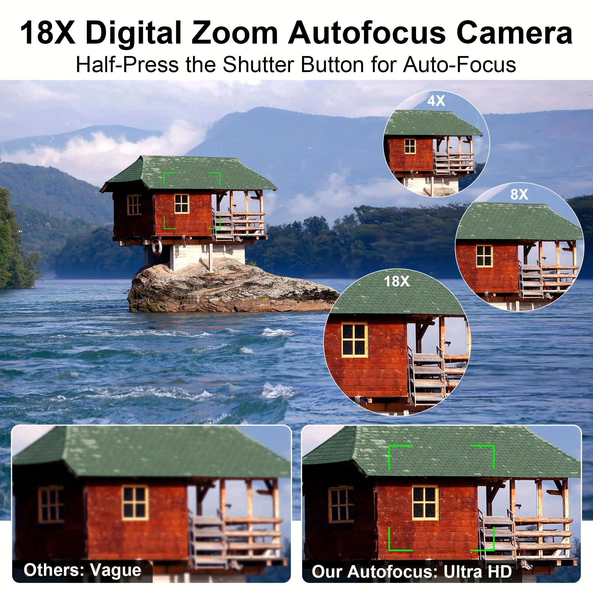 كاميرات DSLR 4K للتصوير الفوتوغرافي 64 ميجابكسل واي فاي التركيز التلقائي يوتيوب تسجيل الدخول كاميرات الفيديو 60 إطارًا في الثانية كاميرا فيديو البث المباشر 4 بوصة تعمل باللمس