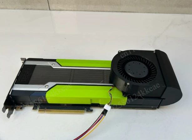 Active Cooling Kit Modified for P100 P40 M40 K80 V100 GPU Graphics Cards, Enhanced Cooling Solution