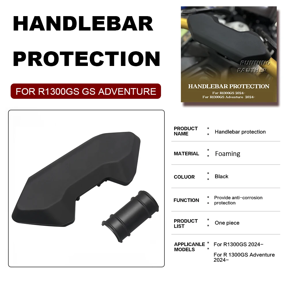 

Motorcycle NEW Handlebar Middle Pad Foaming Handle Bar Protection Chest Handlebars For BMW R1300GS Adventure