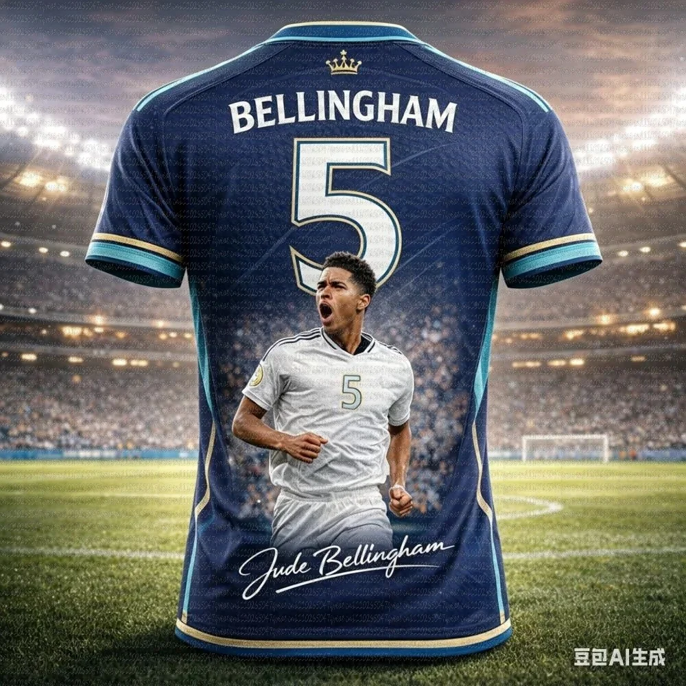 Camiseta Deportiva Informal de Manga Corta con Estampado 3D de Jude Bellingham 2026, Transpirable y Cómoda, para Deportes al Aire Libre y Uso Diario