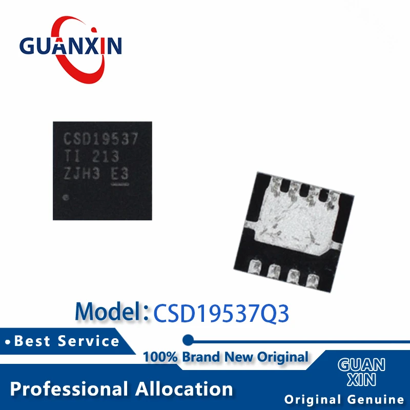 

100% New CSD19537Q3 CSD19537Q3T CSON-8 Marking CSD19537