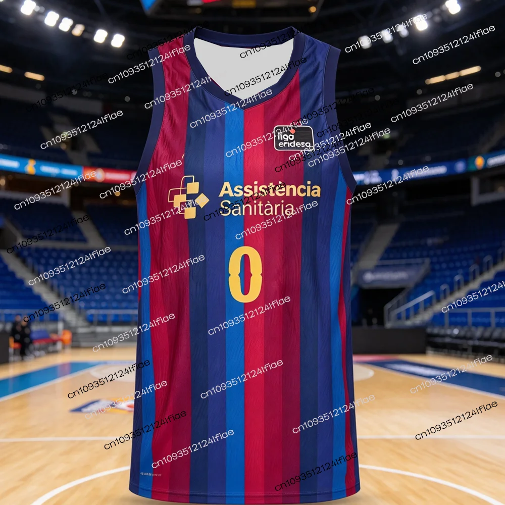2026 New Arrival Barcelona Adult Men's /Women's Basketball Sports Jerseys Fan Special Edition Jersey Sets, Kids Quick-Dry Vests