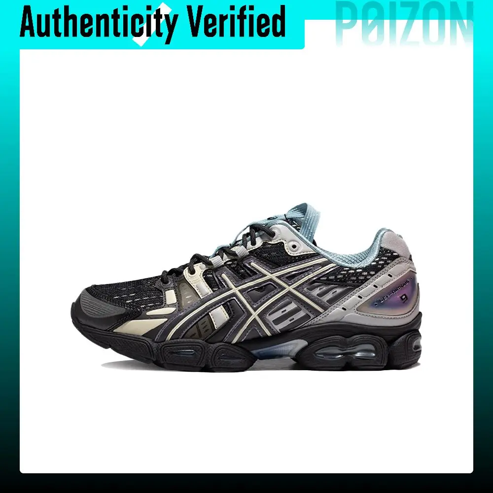 ASICS GEL-Nimbus 9 Casual Shoes Unisex Low-top Black/Gray 1201A656-001