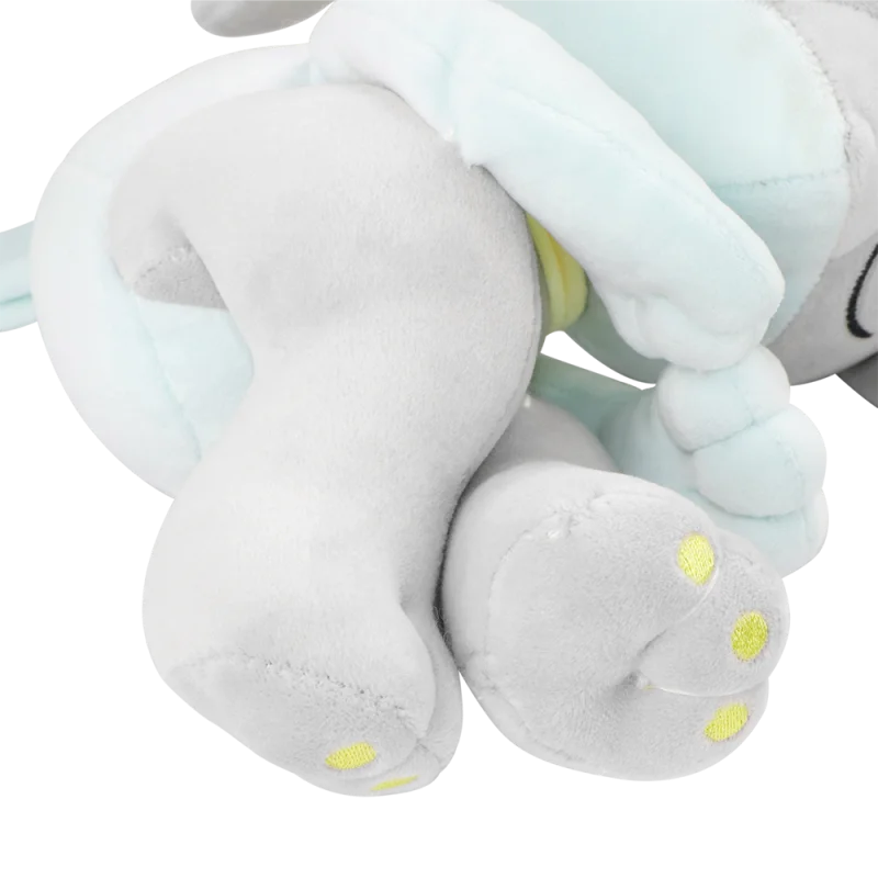 Pokemon riolu brinquedos de pelúcia bonito lucario pelúcia anime peluche enchimento macio sentado dormir evolução riolu boneca presente para crianças