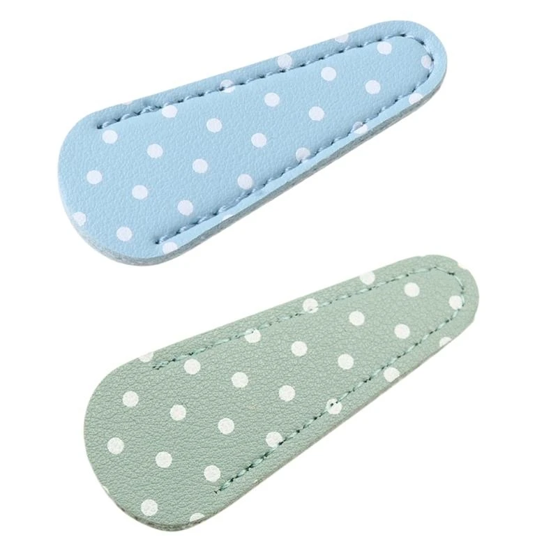  Useful Colorful Sewing Scissor Sheath Eyebrow Trim Beauty Tools Protector Cover