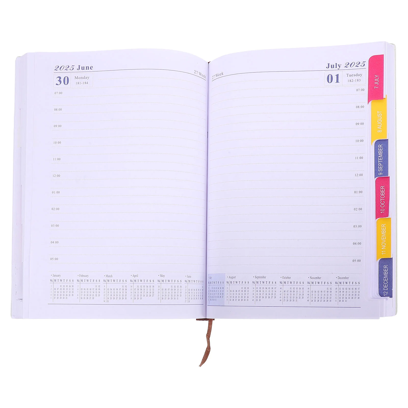 2025 Schedule The Notebook Monthly Planner Small School Planners Aesthetic Daily