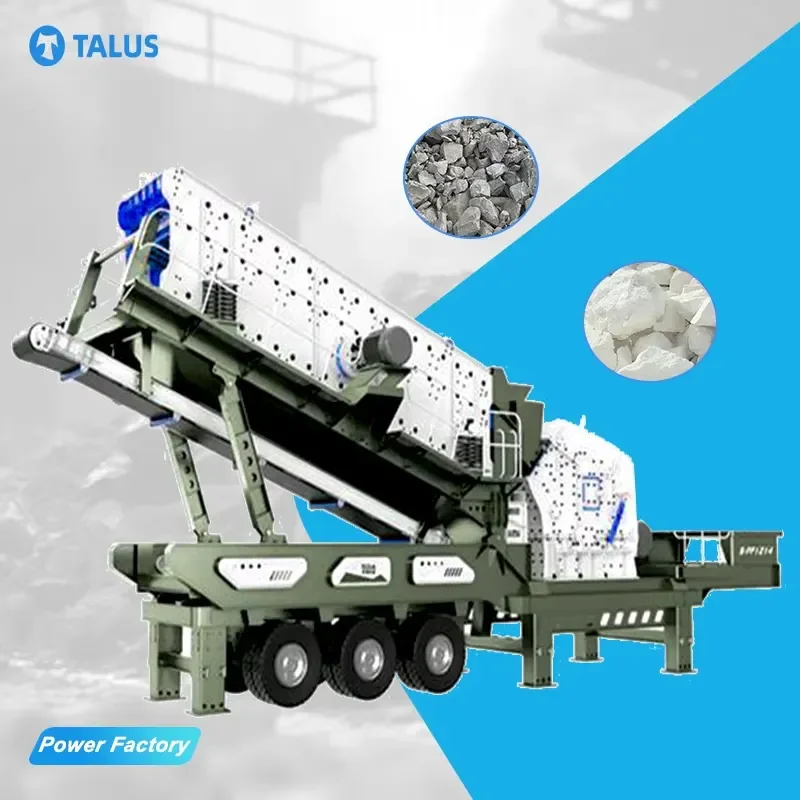 2026 CE Mobile Jaw Crusher Mobile Crushing Station Stone Crusher for Construction Aggregate Production