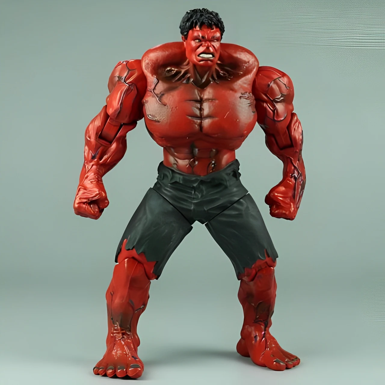 Marvel DST Vermelho Incredível Hulk Super Hero Avenger 10" Figura de ação solta