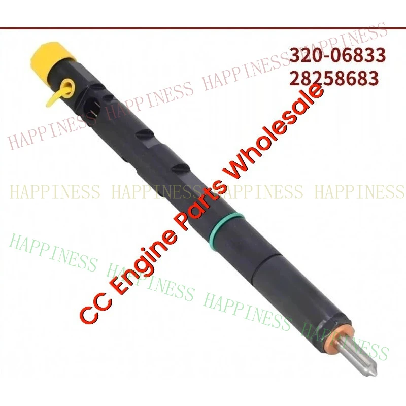 RN+   Common Rail Fuel Injector 28258683 320-06833 For JCB Engine JS220 Excavator
