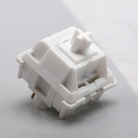 BGKYPRO Feker White Marble Switch 42gf 5Pins Linear Switches for Mechanical Keyboard Diy HIFI 20mm Spring