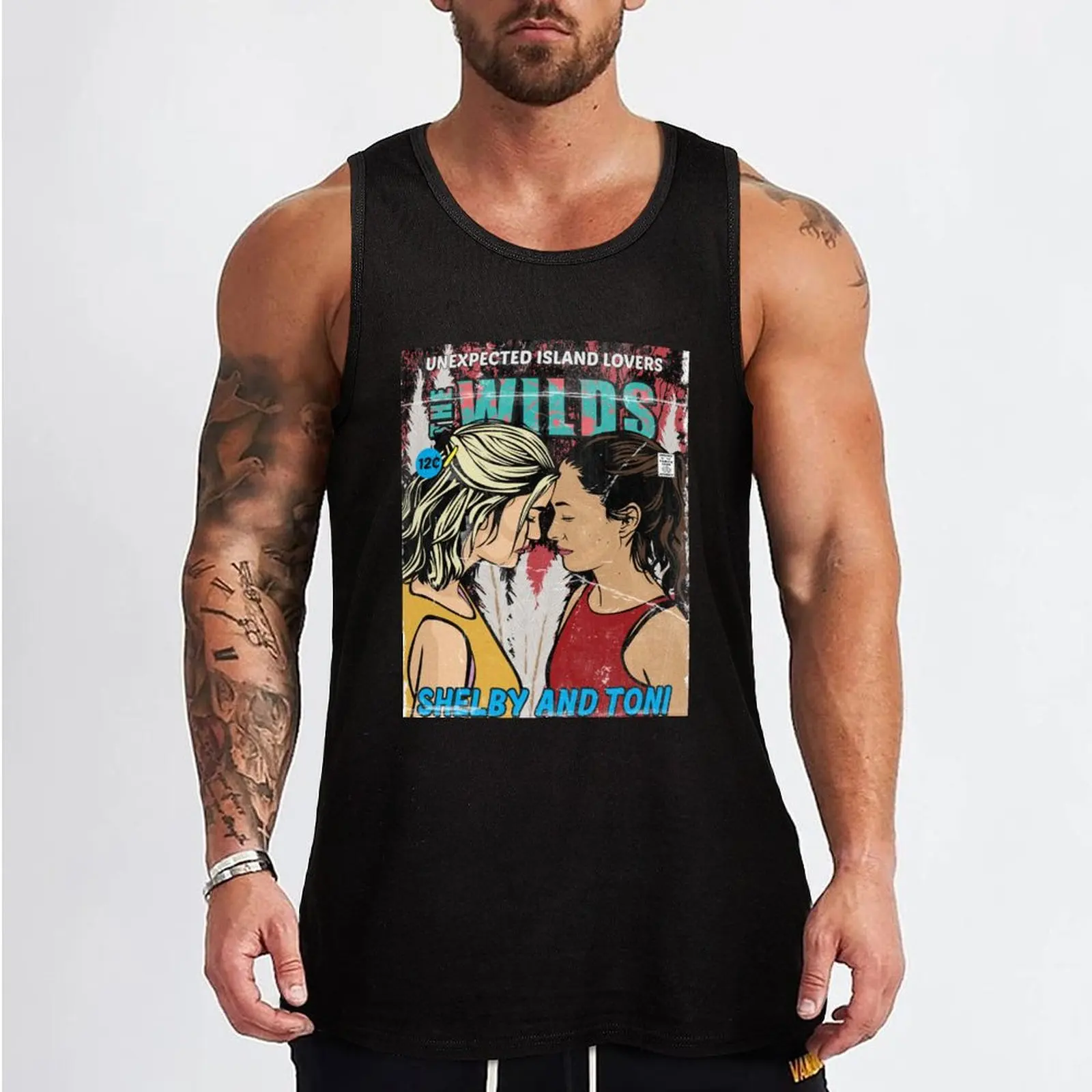 The Wilds: Shelby & Toni Tank Top Sports clothing Men's tops gym top Sleeveless T-shirt