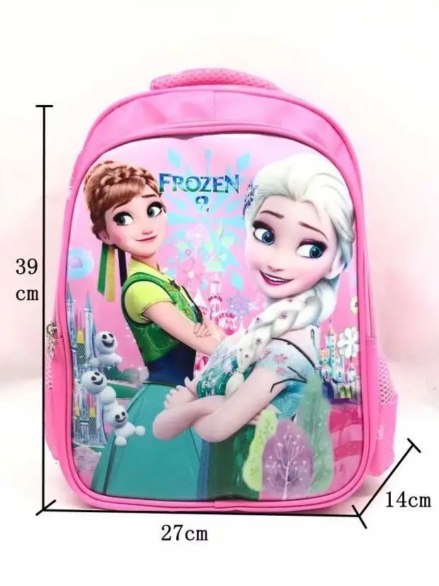 Disney Backpack Elementary School Students 6-9 Years Old Frozen Schoolbag Female Children Male McQueen Backpack