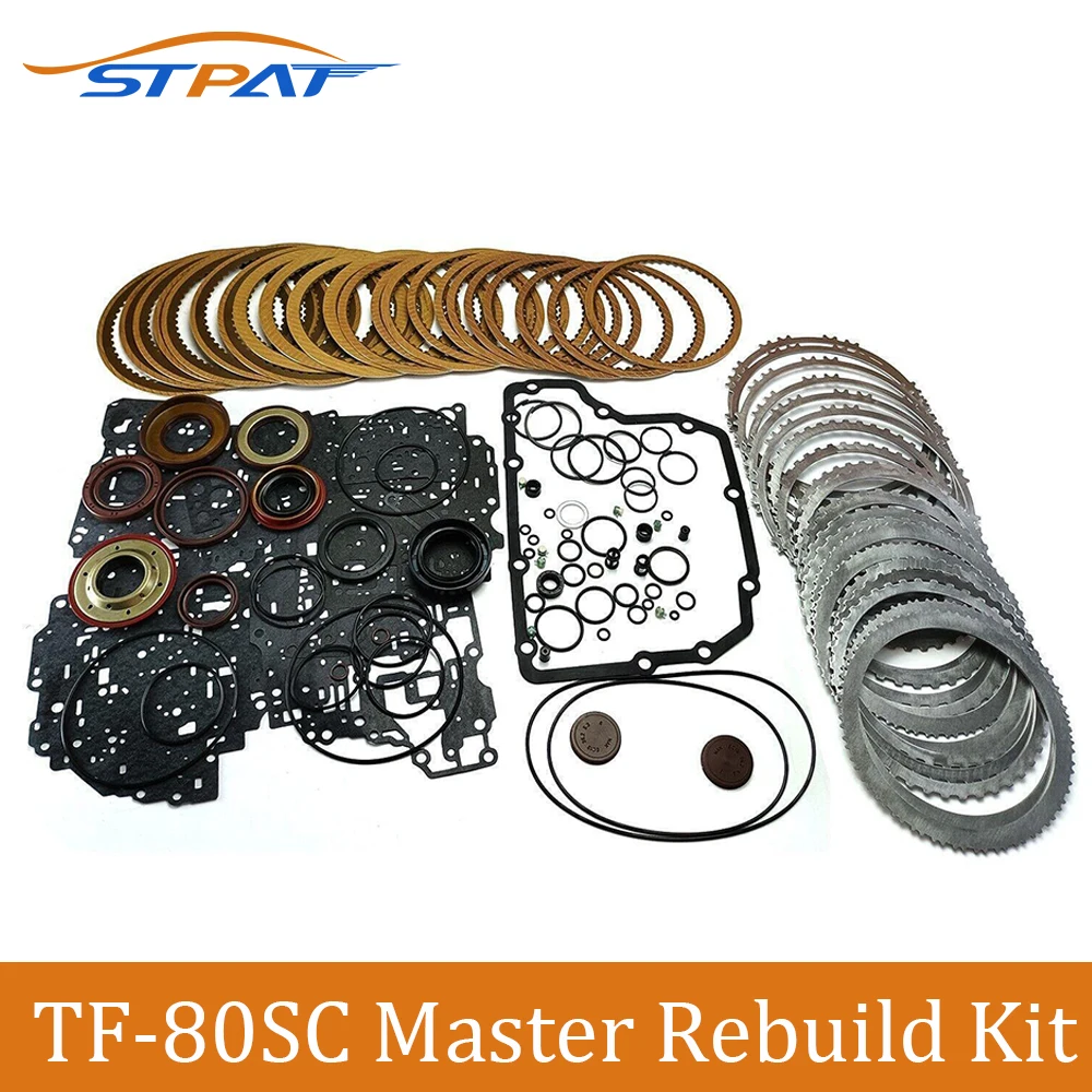 STPAT TF80SC TF-80SC Transmission Master Rebuild Kit Clutch Discs Fits For Mazda Volvo