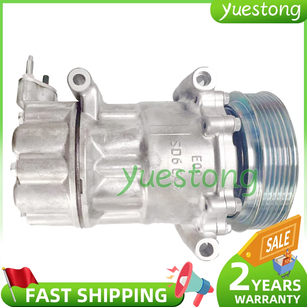 

9651910980 AC Compressor For Citroen DS3 Peugeot 207 208 307 308 508 9659875780 9670318880 9671216280 9678656080 9822826880