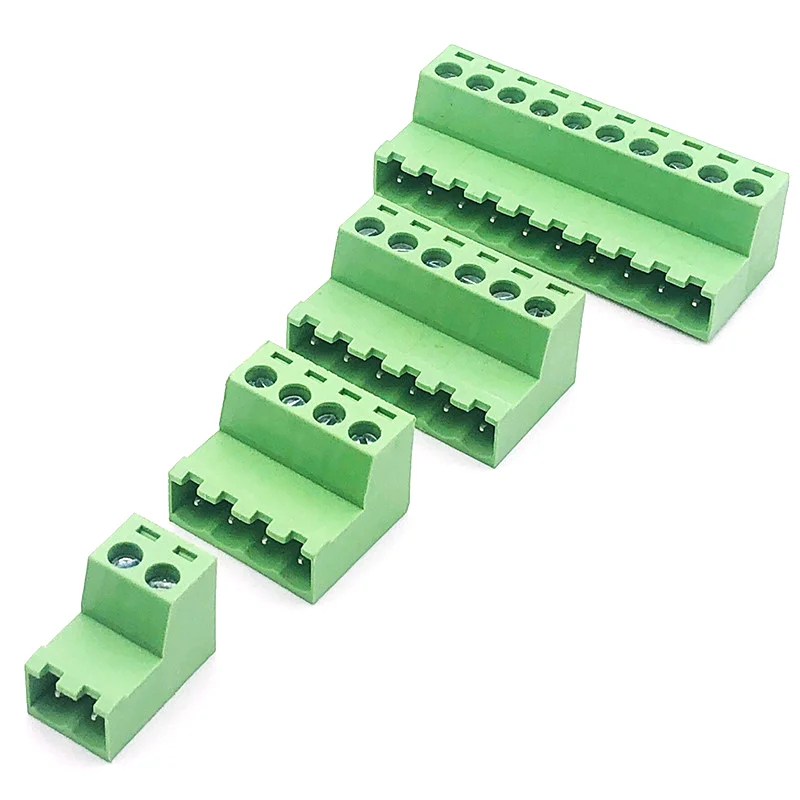 

10PCS 2EDGRK 5.08mm Solderless Docking Type Plug-in Terminal Block 2P 3P/4P/5P/6P/7P/8P/9P/10P/12P