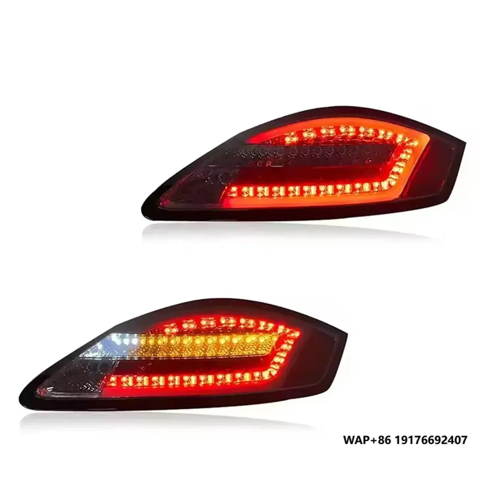 

Pair Taillight Assembly for 'Porsche Cayman 987 Boxster 2004-2008 Car Rear Lamp Tail Lights LED Turn Signal Running Light
