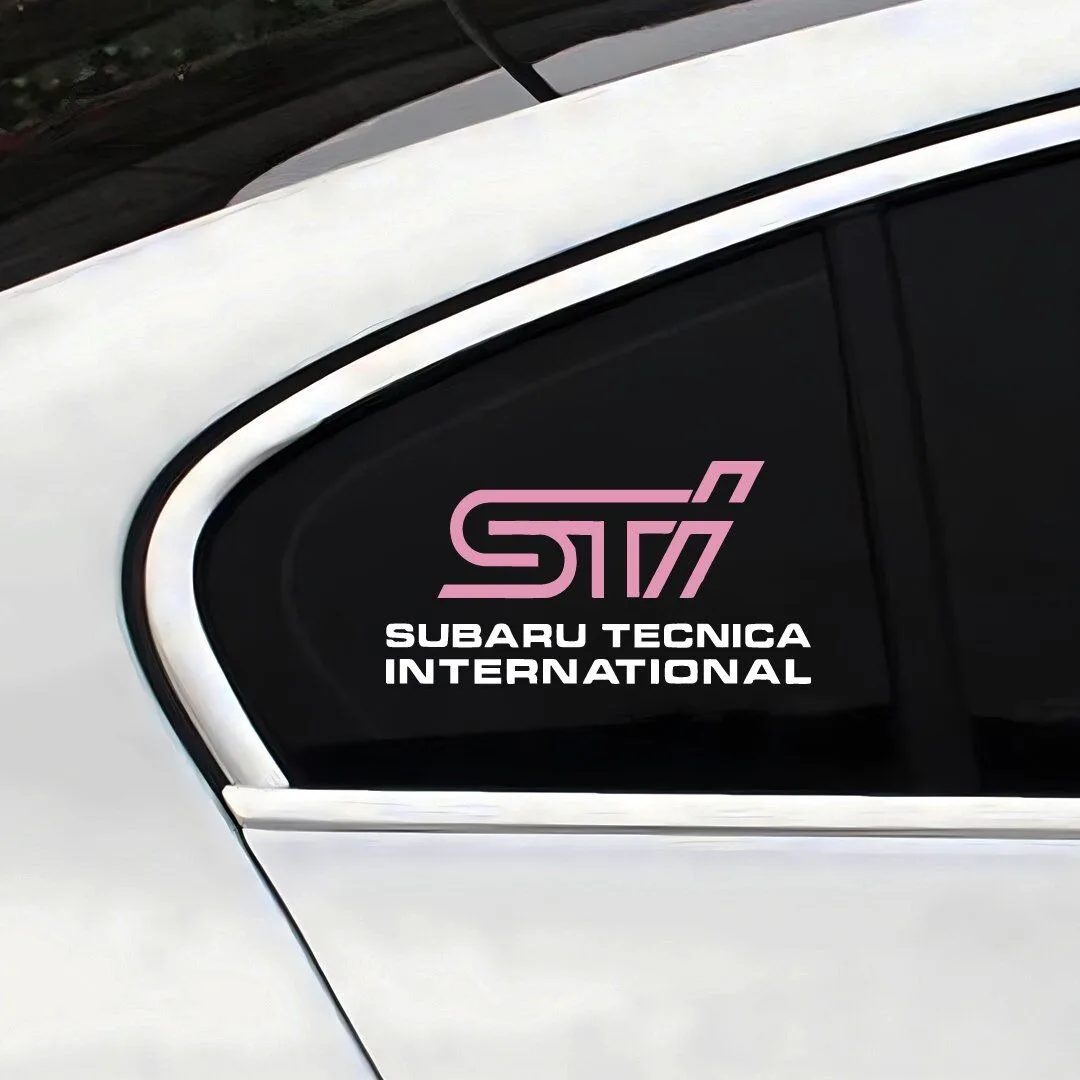 

STI Emblem Car Windshield Sticker Waterproof Decoration Body Decal For Subaru STI Forester Impreza Legacy Outback XV WRX Tribeca