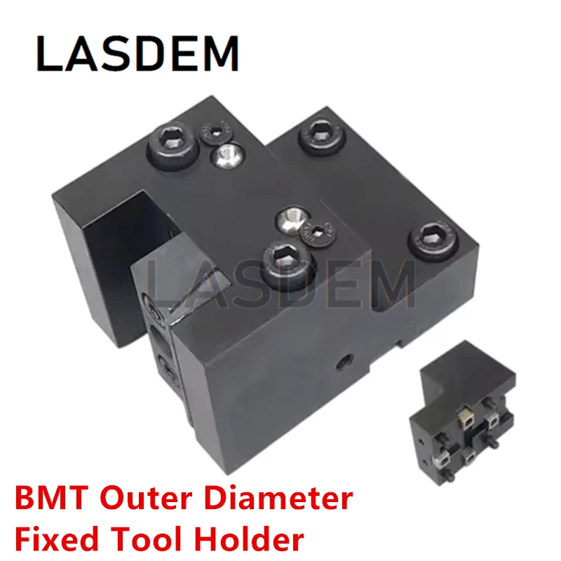 Suporte de Ferramentas Fixo de Diâmetro Externo BMT BMT40 BMT45 BMT55 BMT65 para Torre de Ferramentas CNC, Cabeçote Composto para Torneamento e Fresamento