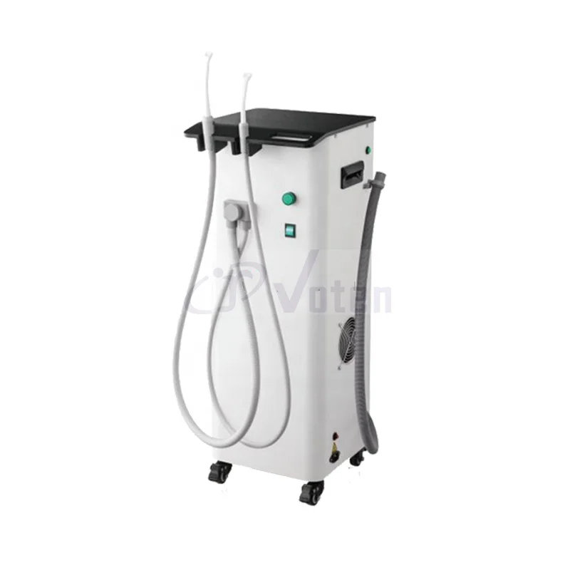 Den tal Powerful Suction Supply 2 Chair Saliva Ejector Vacuum Pump Machine Den tal Suction Unit