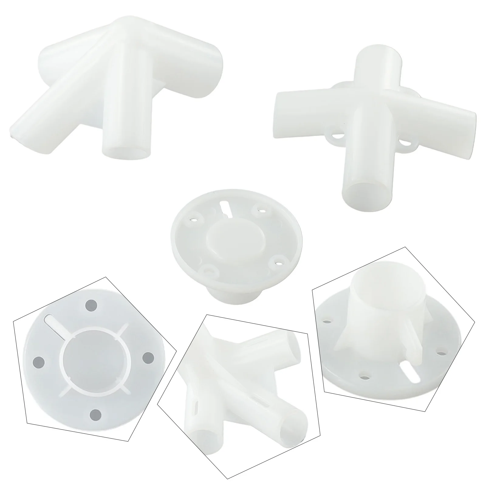 3x3m For Gazebo Tent Connector Replacement Parts 9pc Set Featuring Corner Center and Feet Connectors for Frame Maintenance