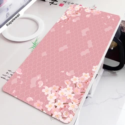 Grote Gaming Muismat Xxl Office Gaming Matten Sakura Mousepad Rubber Toetsenbord Pads Gaming Setup Accessoires Muis Mat 900X400Mm