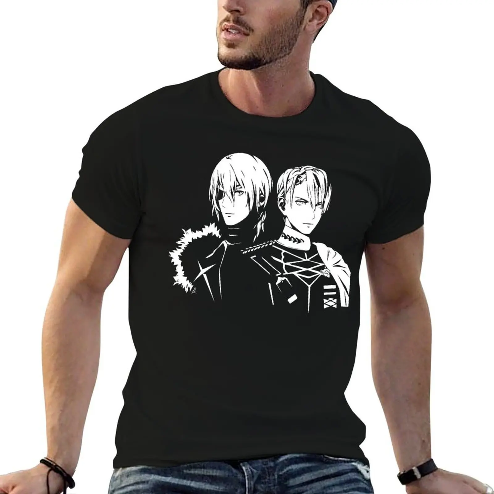 

Dimitri Fire Emblem Three Houses - Pre & Post Time Skip T-Shirt man t shirt designer man t shirt cotton T-Shirt