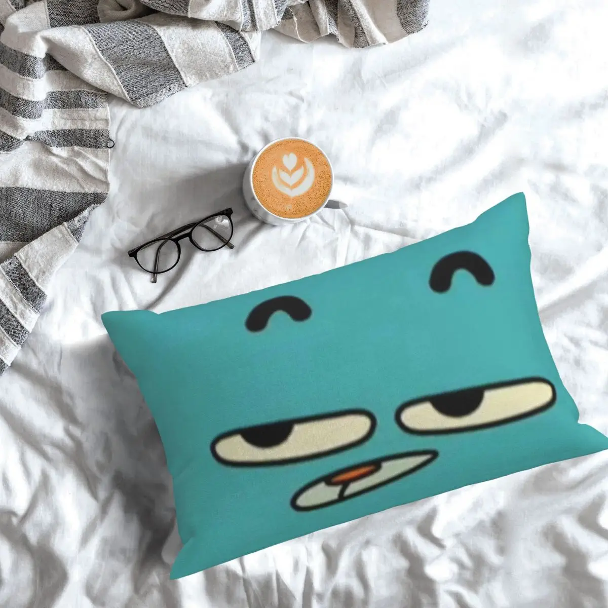 Gum Gumball Rectangle Pillowcase Cushion Cover Decor Bedroom Bed Home Comfort Throw Pillow