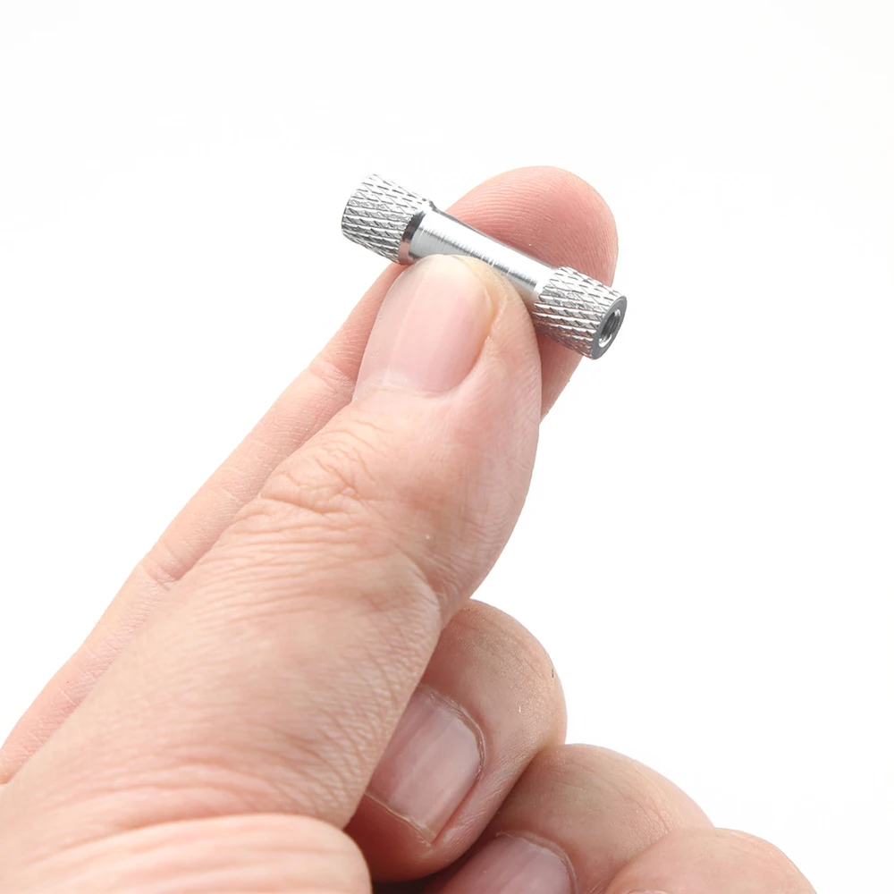 M3 * 25mm Sliver Round Aluminum Standoff Column Rods Round Aluminum Spacer for  4 5/6/7inch Remote Control Unmanned Aerial