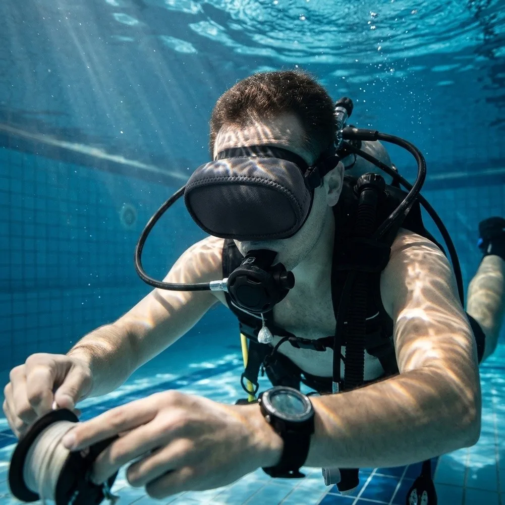 blindfold-eye-cover-for-diving-for-skill-development-opaque-elastic-cover-compatible-with-standard-face-guard