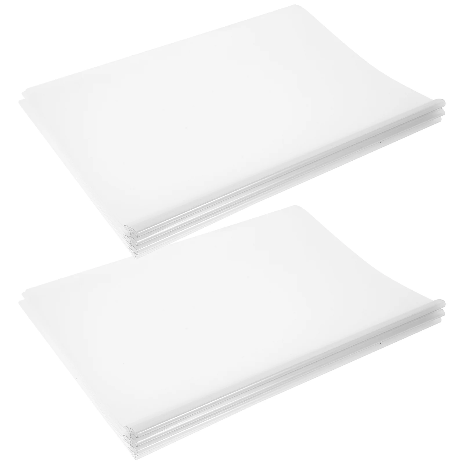 

Transparent Drawbar Book Pcs A4 Clear Folders Plastic Binder ProjectFolders DocumentStorage Portfolio ResumeFolder