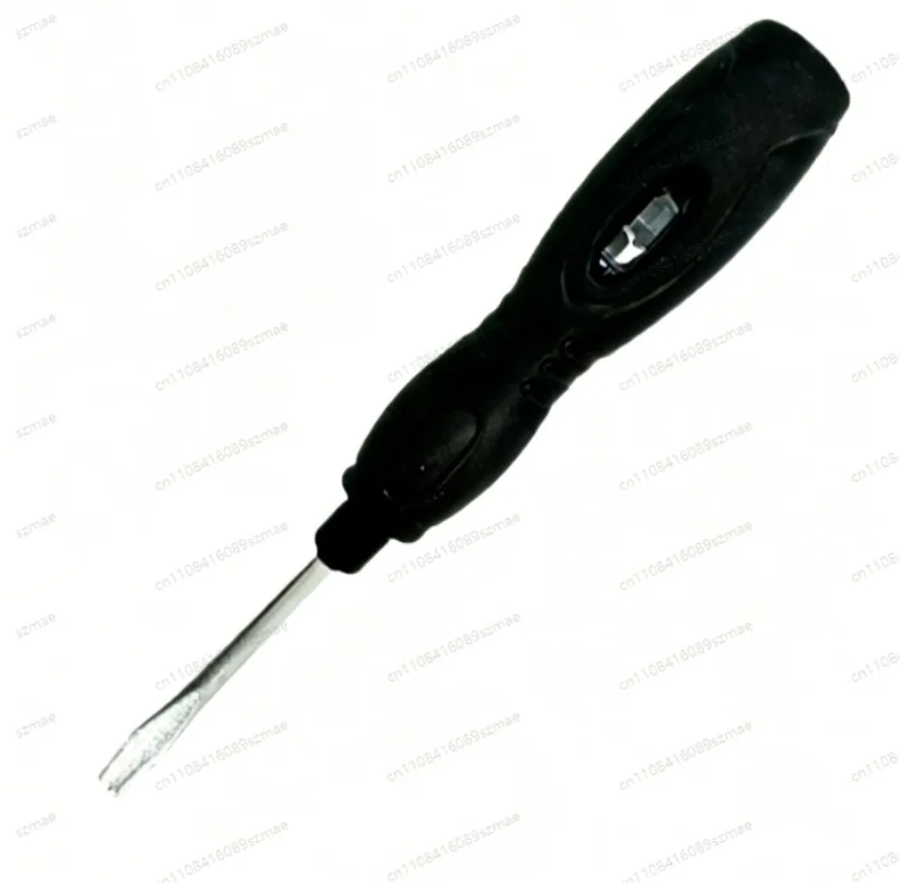 Basic Neon Voltage Tester Pen 6-250V AC No Battery Screwdriver Electrical Test Pen for Home DIY Household Use