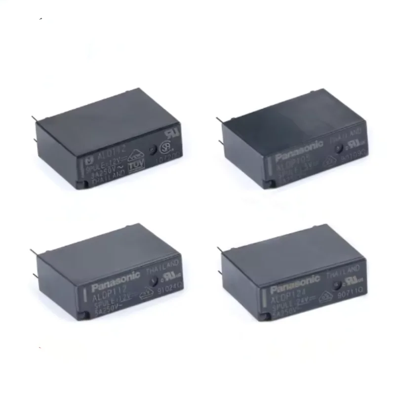 5Pcs/lot 100% New ALDP105 ALDP112 ALDP124 ALD112 5V 12V 24V 5A a Group of Normally Open NO 4 Pins Relay