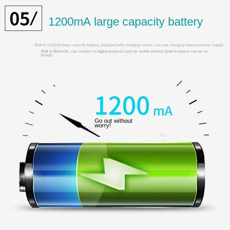 JAJA White Noise Machine Bluetooth-Compatible Speaker Rechargeable Timing Loudspeaker For Adult Baby Sleeping