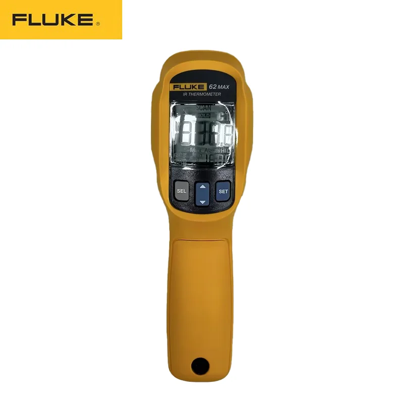 FLUKE 62MAX/62MAX PLUS Temperature Gun Digital Professional Tester Infrared thermometer Non Contact