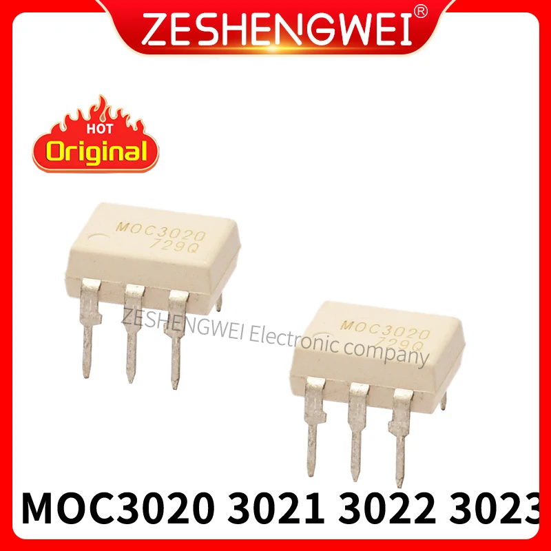 

5PCS MOC3020 MOC3021 MOC3022 MOC3023 3020 3021 3022 3023 Optocoupler New and Original IC