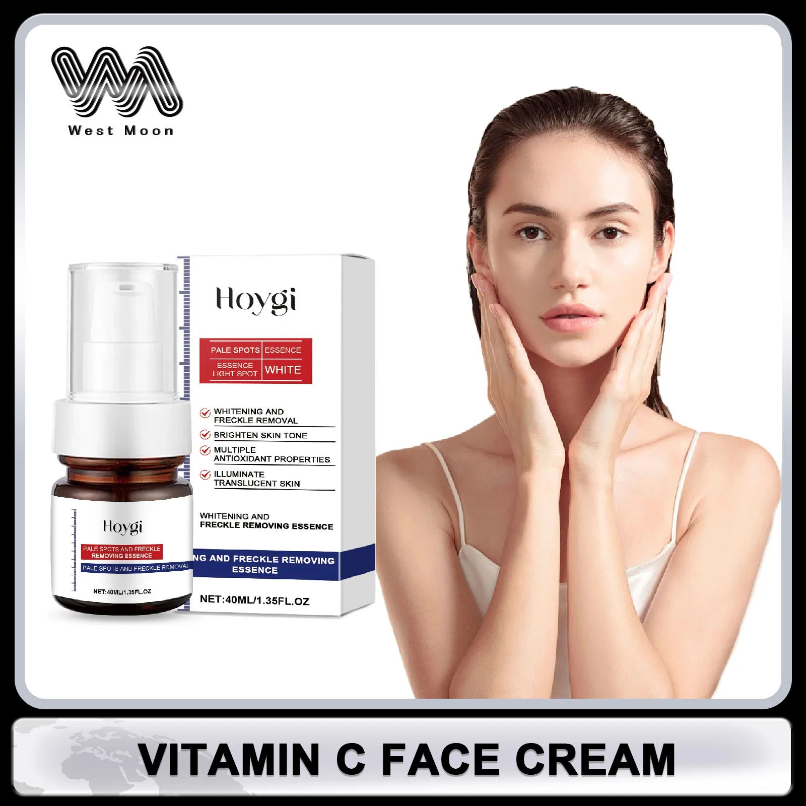 

Vitamin C Cream Dark Spots Remover Melasma Lightening Face Rejuvenation Anti Freckle Brightening Moisturizing Skin Care Products