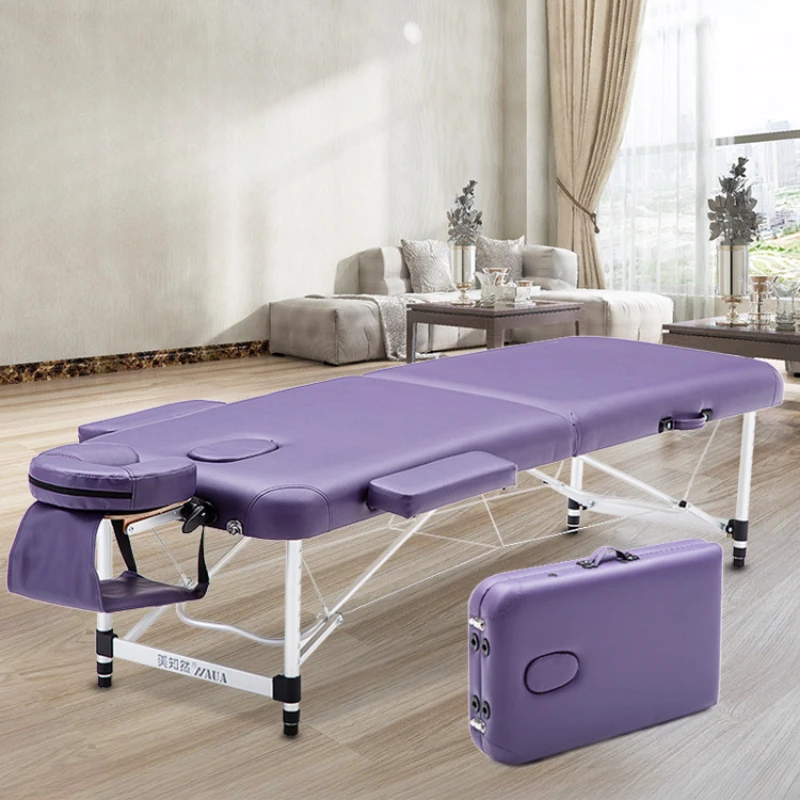 

Pedicure Lash Salon Massage Bed Beauty Tattoo Mattresses Folding Massage Bed Spa Facial Furniture Table De Massage LJ50MB