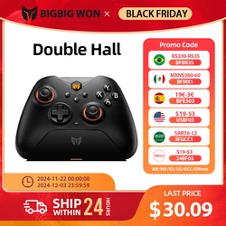 BIGBIG Won - Gale Wireless Bluetooth Gaming Controllers for Switch Gamepad Double Hall Effect Trigger for PC/iOS/Android