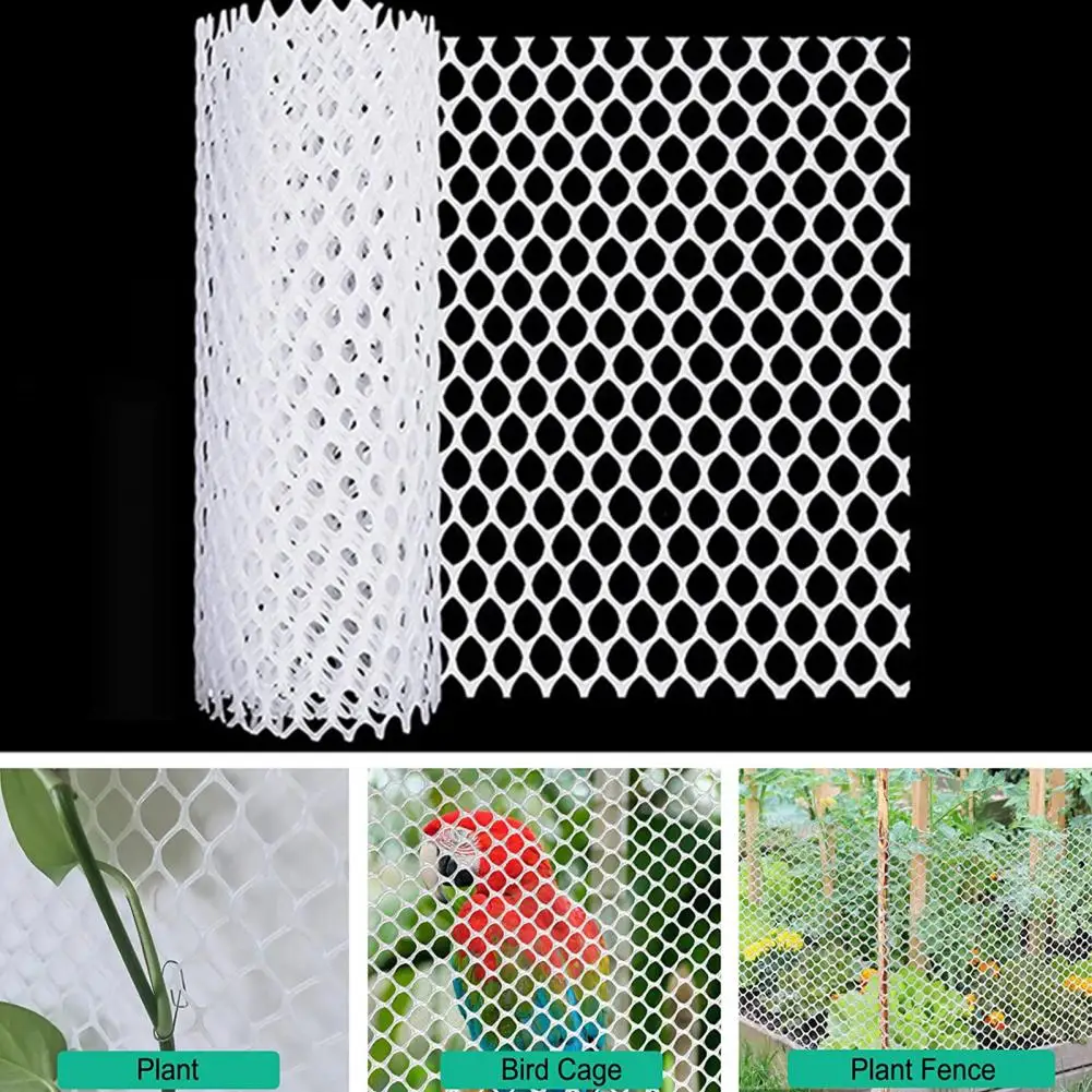 Fence Wire Hexagonal Hole Garden Fence Wire Net Chicken Wire Fencing Mesh Floral Netting Plastic Garden Fencing Nat Wire Mesh