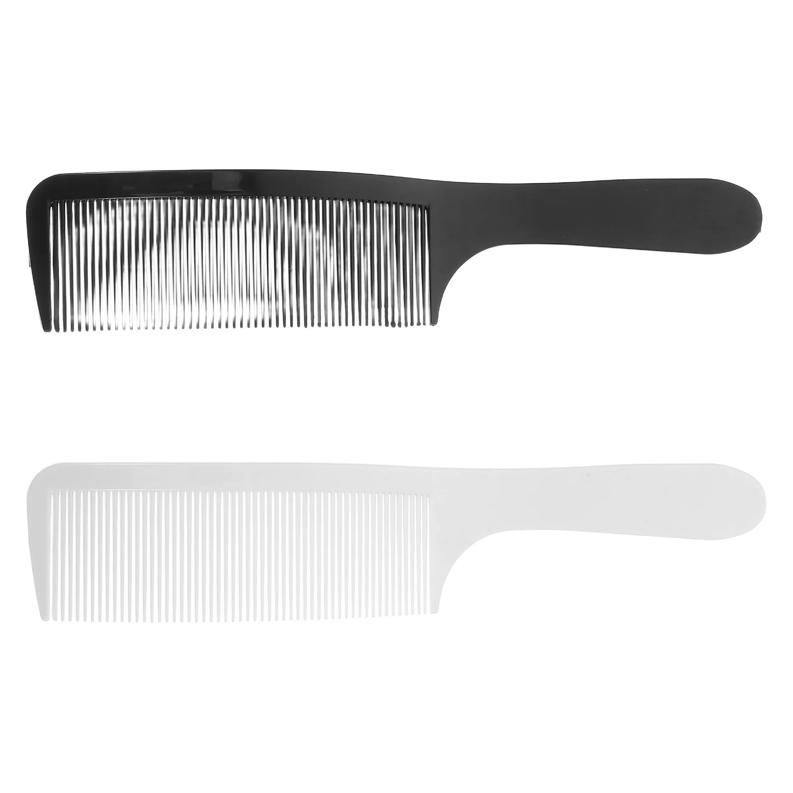 

2pcs Curved Barber Clipper Comb For Men Hair Cutting Tool Professional Styling Comb Fade Haircut Design Flexible Durable Plastic