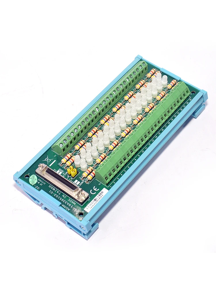 adam-3951-din-rail-mounted-terminal-block-module-led-indicator-0-wiring-terminal-panel-daq-control-used