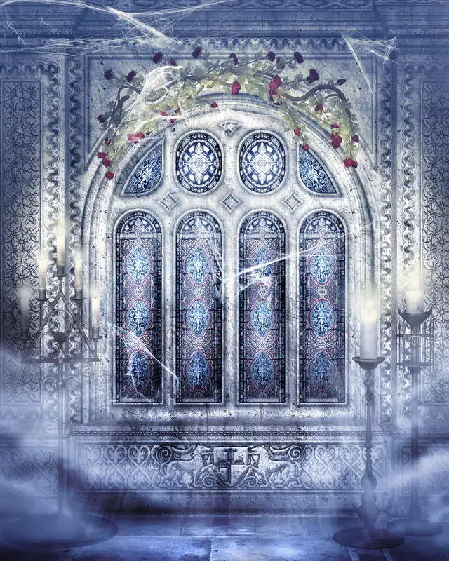 Fondo de fotografía de Halloween para niños, decoración de fiesta de Halloween, telones de fondo para estudio fotográfico, accesorios de pancarta, 2023