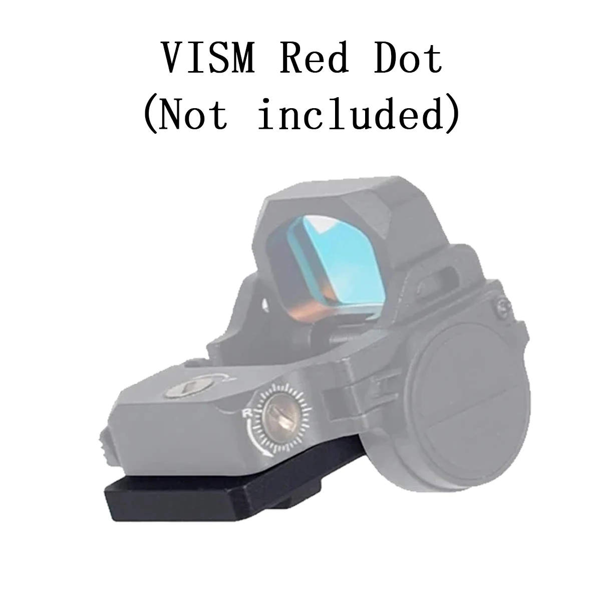 Universal G17 Mount Rear Sight Plate Mount Base Adapter For Glock 17 19 G17 G19 Fit RM VISM VISM-PRO M1 M2 Red Dot Sight view 6