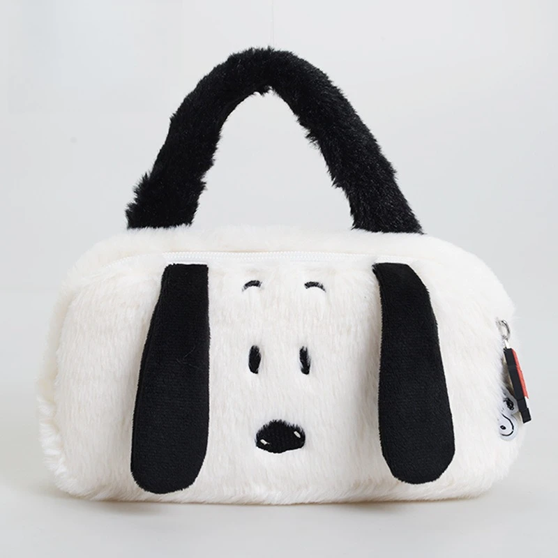 

Hot Anime Snoopy Series Puppy Ear Makeup Bag Kawaii Cartoon Character Creativity Fashion Leisure Handbag Pencil Case