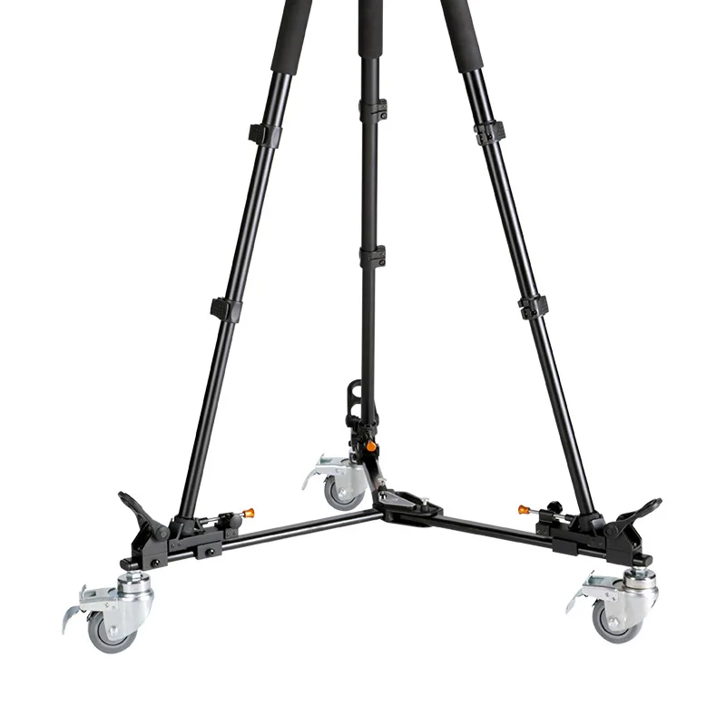 ED300C Tripod Base Pulley Photography Roller Camera Ground Wheel Stable Sliding